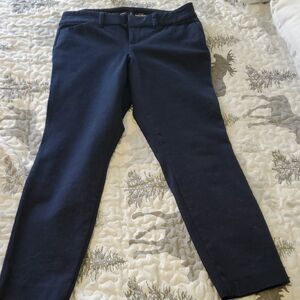 Old Navy Women's Navy Pixie Skinny Mid Rise Pants 0 Petite
